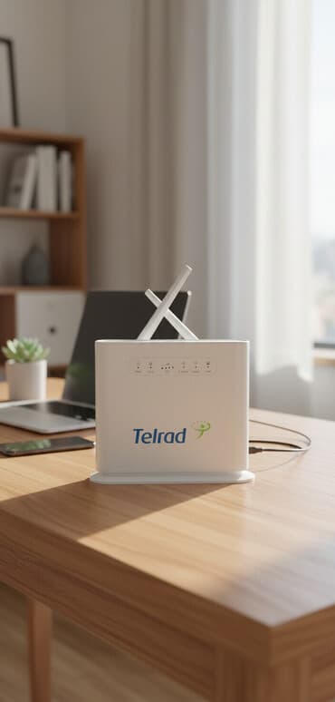 Telrad simsiz router - İkili Wi‑Fi: 2.4 GHz və 5 GHz bant dəstəyi – lalafo.az -da Telrad simsiz router - İkili Wi‑Fi: 2.4 GHz və 5 GHz bant dəstəyi –