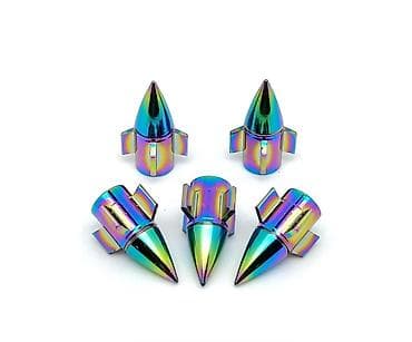 vitor formula: Velosiped klapan qapaqları – çoxrəngli (neochrome) metal dizaynlar — 2