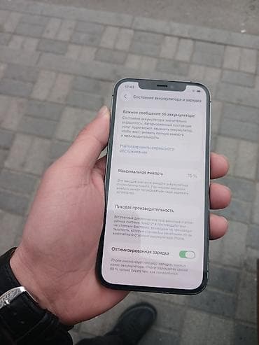 12 mini ikinci el: IPhone 12 Pro, 256 GB, Gümüşü, Face ID — 2