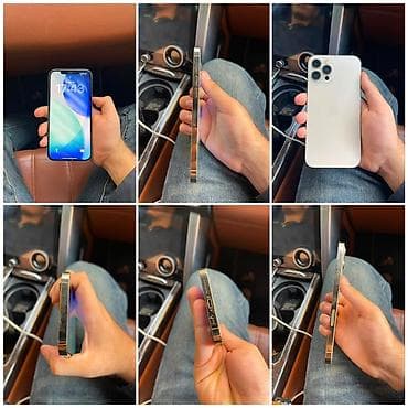 IPhone 12 Pro Max, 128 GB, Gümüşü, Face ID