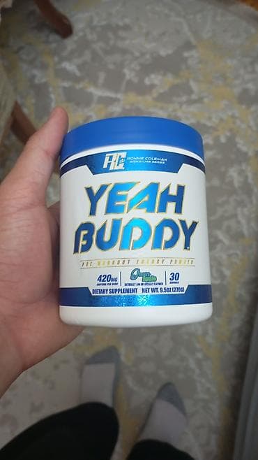 Digər idman qidaları: Məhsul: Ronnie Coleman Signature Series – Yeah Buddy Pre-Workout — 1