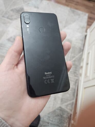 Redmi Note 7, 64 GB, rəng - Qara, Barmaq izi