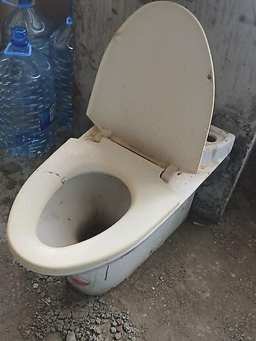 Santexnika: Otto markalı döşəməüstü tualet qabı satilir. Isteyen elaqe saxlasin — 3