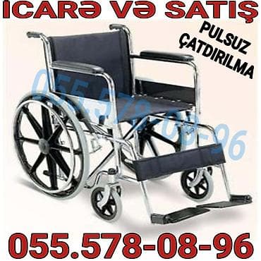 araba satışı: Manevrli əlil arabası – icarə və satış. - Yüngül, möhkəm metal karkas — 1