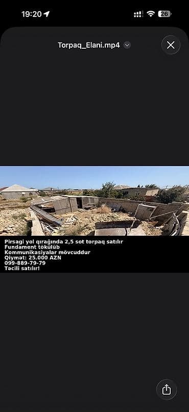 sarayda torpaq satilir: Bələdiyyə — 6