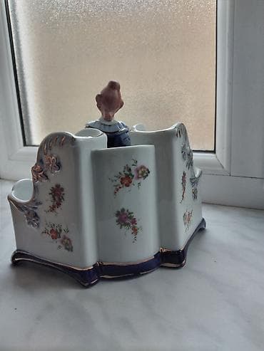 Masaüstü dəstlər: Thun Karlovarský Porcelán – “Original Kobalt” dekorlu porselen fiqurlu — 3