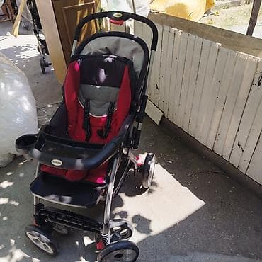 uzun bot: Uşaq arabası – Goodbaby brendi, qırmızı/boz rəng. Xüsusiyyətlər: - — 2