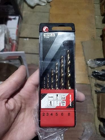 usta aləti: Sverlo naboru polşa firması hem adı demir hemde nerjaveka materialı — 1