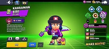 oyuncu az: Brawl stars Hesab 2020-nin hesabidir kupası isə 56K+ Ama kupası az — 9