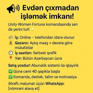 surucu iş: Marketoloq tələb olunur, Natamam iş günü, İstənilən yaş, Təcrübəsiz — 1