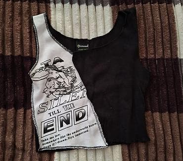 Toy paltarları və aksesuarları: 2 3 dəfə geyinilibdir rahat cropdur tam oturur əyində yırtığı qopuğu — 1