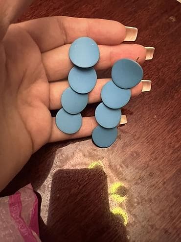 Сумки: Qadın sırğaları dəsti - Parlaq daşlı sırğalar: Gümüş tonlu əsas — 3