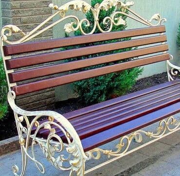 Sifarişlə bağ yelləncəkləri: Metal en mmc olaraq istədiyiniz forma və ölçüde demir işlerinin — 30