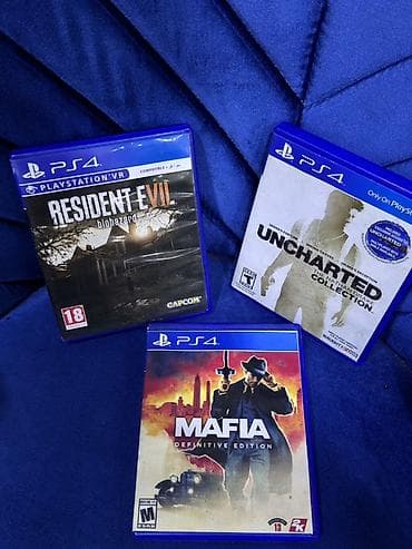 PS4 və PS5 üçün orijinal disk oyunlarının seçimi Qiymetler ferqlidir