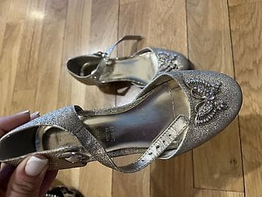 балетка новый: Qız uşaqları üçün zərli baletkalar - Rəng: qızılı, parıltılı üst — 2