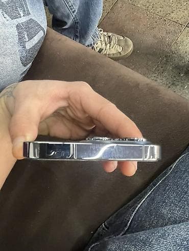 iphon xr: IPhone 13 Pro, 128 GB, Gümüşü, Qırıq — 6