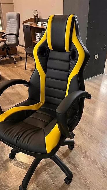 Ofis dolabları: Yeni, Təkərli, Qolları tənzimlənir, Dəri — 3