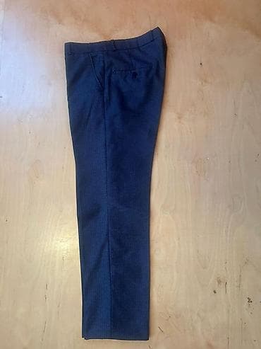 pol klassik şalvar: Kişi klassik şalvarları – 2 ədəd dəst - Rənglər: tünd lacivərt (düz) — 2