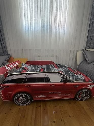 Uşaq çarpayısı – avtomobil dizaynlı (Range Rover üslubunda)