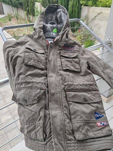 европейская детская одежда: Uşaq parça tipli gödəkcə.Okaidi brendi.iki hissədən ibarətdir. oğlan — 5