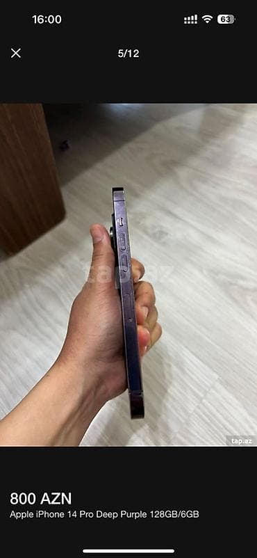 iphone 6 es: IPhone 14 Pro, 128 GB, Deep Purple — 6