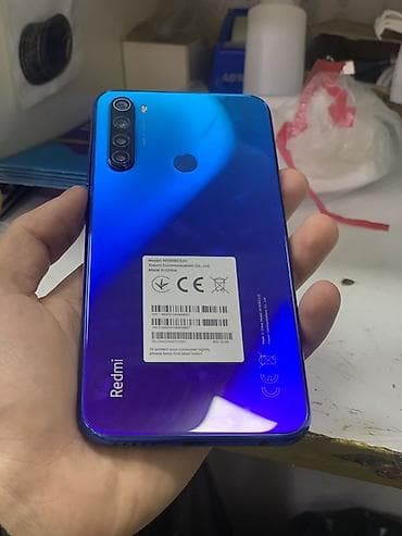 Redmi Note 8, 32 GB, rəng - Mavi, Barmaq izi, İki sim kartlı