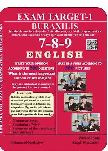 EXAM TARGET-1 – Buraxılış İngilis dili (7-8-9) Məzmun və məqsəd: -