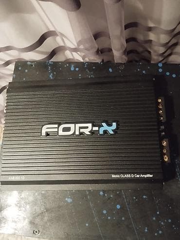 Elektronika: Avto səs sistemi – subwoofer + monoblok gücləndirici + qoşulma — 3