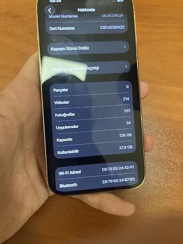 Avtoelektronika: IPhone 13 Pro, 128 GB, Qızılı, Face ID — 4