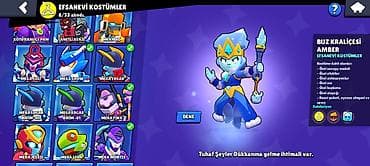 ucuz listurlar: Brawl Stars – Ay Savaşçısı Janet (Gizemli Kostüm) Xüsusiyyətlər: - — 5