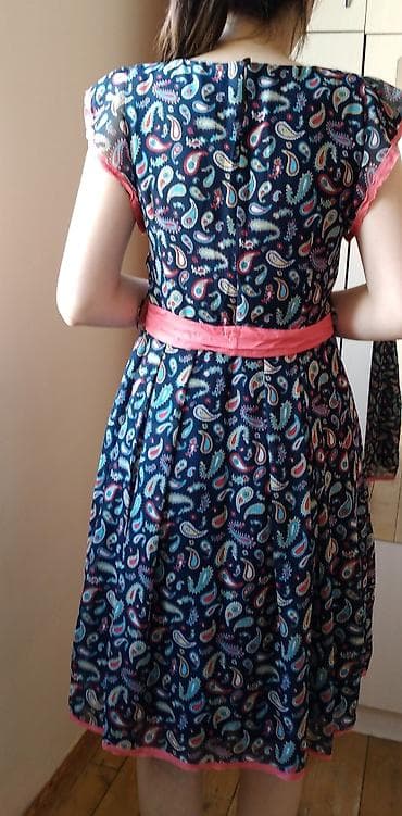 Повседневное платье, Миди, L — 2