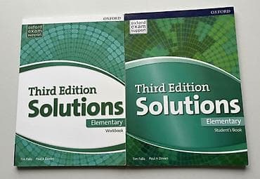 Kitablar və jurnallar: Solutions Third Edition – Elementary dəsti (ikinci el) • Nəşriyyat — 1