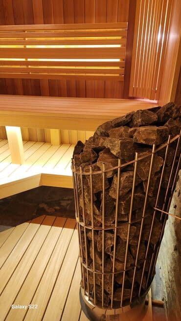 rəsim çəkmək: Sauna tikintisi Saunaların tikintisi və təmiri Azərbaycanın — 4