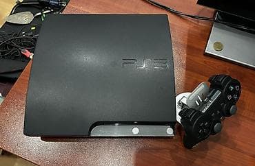 ps3 icare: Sony PlayStation 3 (Slim) oyun konsolu ideal vəziyyətdədir. Qeyd: Ev — 2