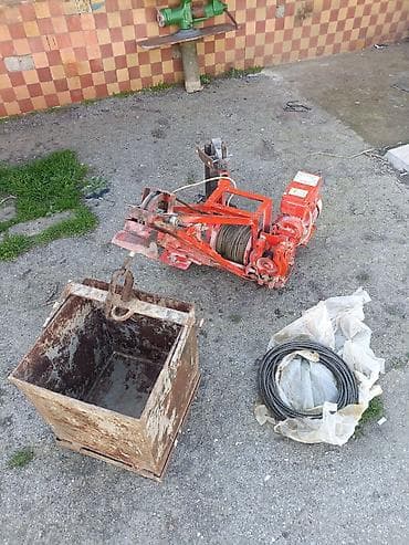 Tavan: Elektriklə işləyən məhəllə tipli yükqaldırma vinçi (çardaq/şəhərcik — 5