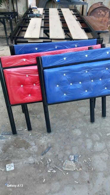 tort sifarisi online: Oğlan və qız üçün, Çarpayı, Matras ilə, Siyirməsiz, Dəmir — 3