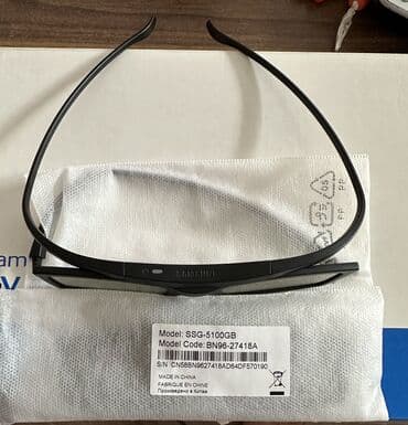 3 göz qaz: 3D eynək. Orginal təzə Samsung firması. Model SSG-5100GB 1əd-35 man — 2