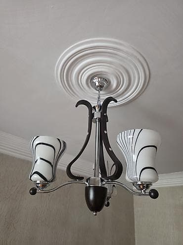 cılcıraq: Çılçıraq, 3 lampa, Metal — 1