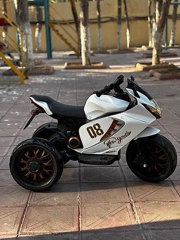 sukan oyunu: Uşaq üçün elektrikli üçtəkərli motosiklet - Model: “New Youth 08” — 1
