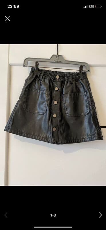 Ətəklər: Mini Ətək, Dəri, M — 8