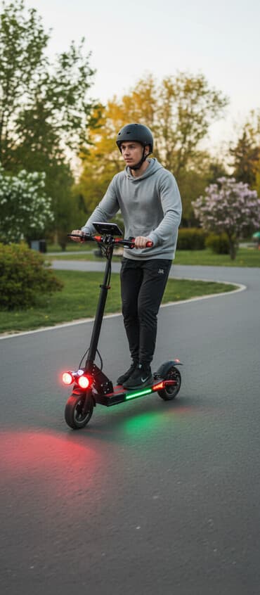 самокат трюковой: Kugo m4, 2 həftə öncə alınıb satiram çünki obirsini almaq istəyirəm — 1