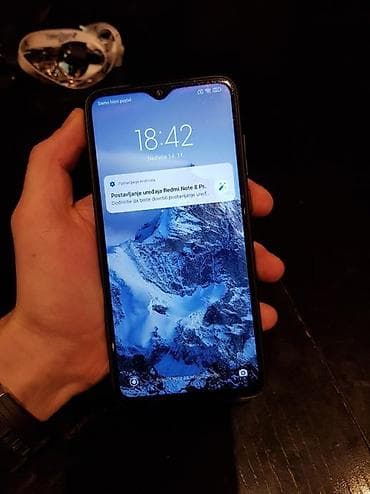 baku electronics redmi note 8: Redmi Note 8, 64 GB, rəng - Göy, Sensor, Barmaq izi, İki sim kartlı — 1