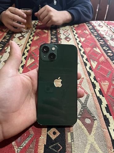 iphone simli qulaqlıq: IPhone 13, 128 GB, Yaşıl, Face ID — 1