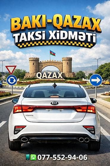 Bakı – Qazax istiqamətində sərnişin daşınır Rahat, təhlükəsiz və