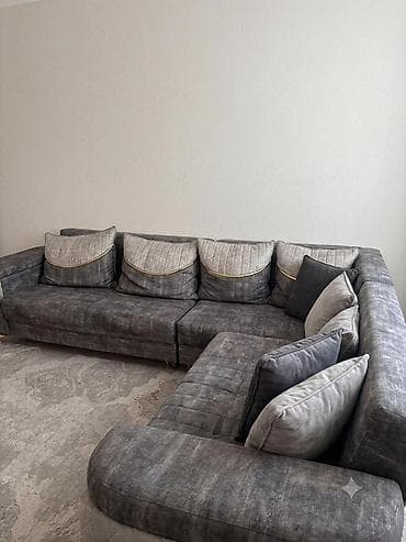 Künc divan, İşlənmiş, Açılan, Bazalı, Parça, Çatdırılma yoxdur