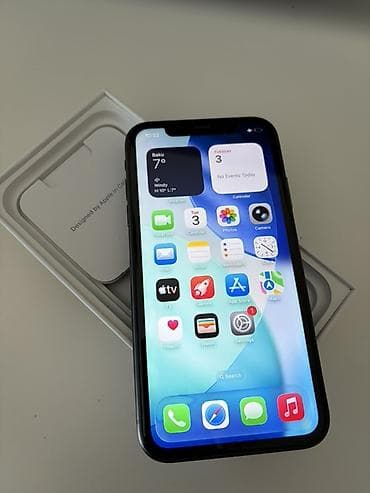 ayfon gence: IPhone 11, 128 GB, Qara, Face ID — 8