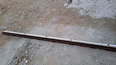 pərdə karnizləri: Dekorativ taxta karniz/lišty - Material: ağac (qoz rəngində) — 2