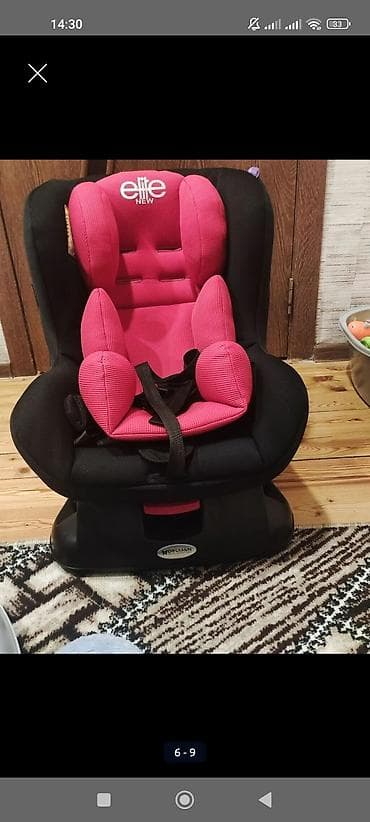 usag ucun masin: Uşaq avtomobil oturacağı – Delijan Elite New - Rəng: qara/güləbəti - — 6