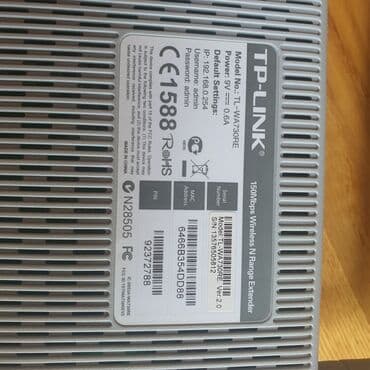 вай фай роутер купить бу бишкек: Tp-link router 3 ay islenib bag evinde. istifade olunmadigi ucun — 2