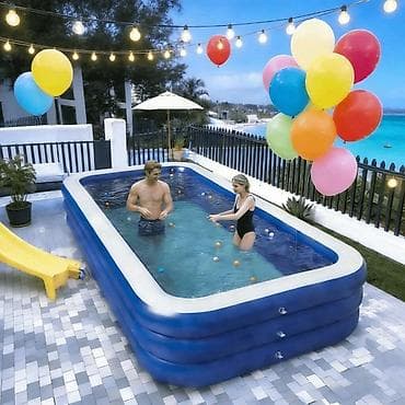 ☀️ Yayın ən gözəl hədiyyəsi – Hovuz! 💦3.05×1.83 m 60 derinlik İsti